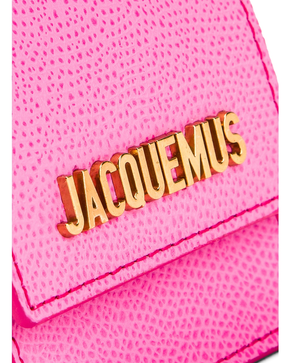 Image 6 of JACQUEMUS Le Sac Bracelet in Pink