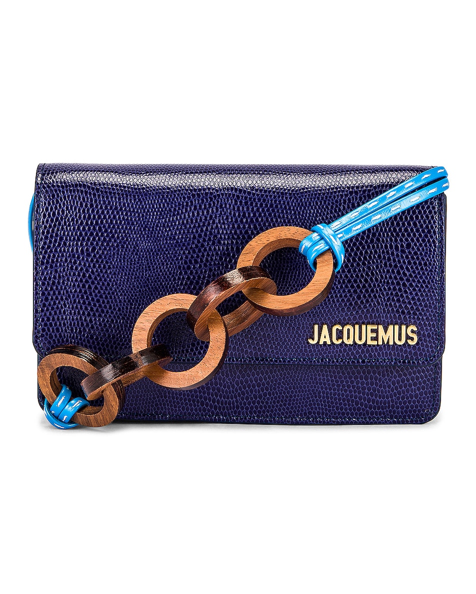 Image 1 of JACQUEMUS Le Riviera Bag in Blue