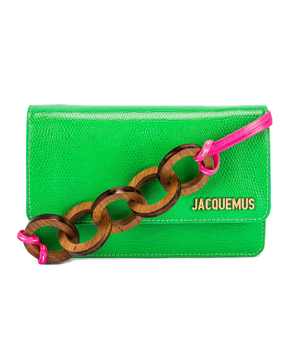 Image 1 of JACQUEMUS Le Riviera Bag in Green