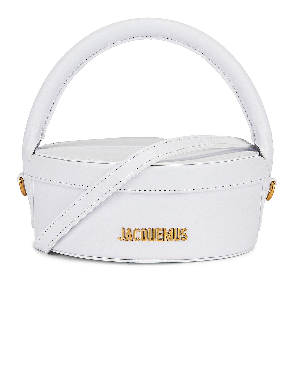 Image 1 of JACQUEMUS La Boite A Gateaux Bag in White