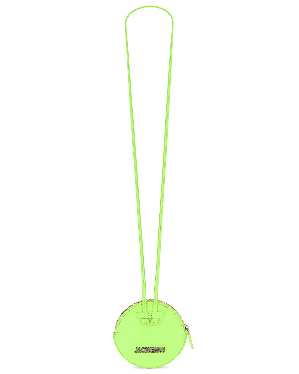 Image 1 of JACQUEMUS Le Pitchou Bag in Neon Yellow