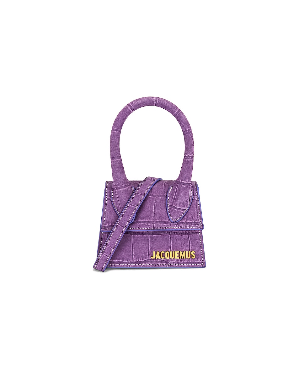JACQUEMUS Le Chiquito Bag in Purple | FWRD