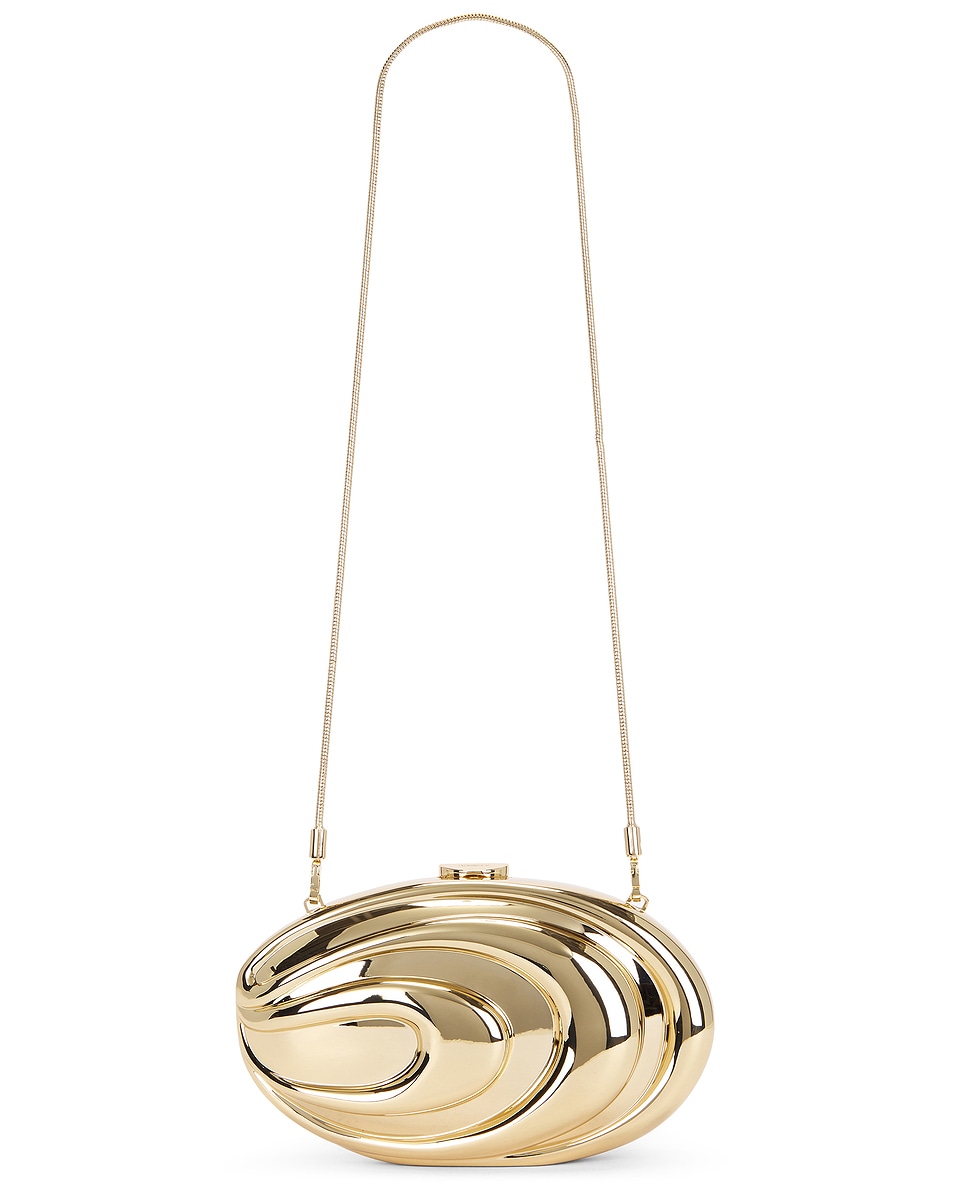 Image 1 of SIMKHAI Inez Clutch in Gold