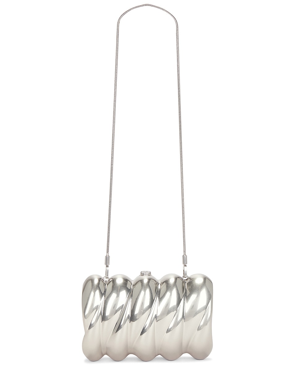 Image 1 of SIMKHAI Reya Clutch in Silver