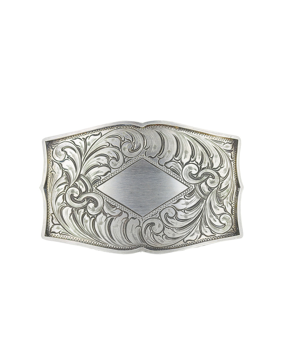 Image 1 of Kemo Sabe Scallop #1 Ames Belt Buckle in Silver