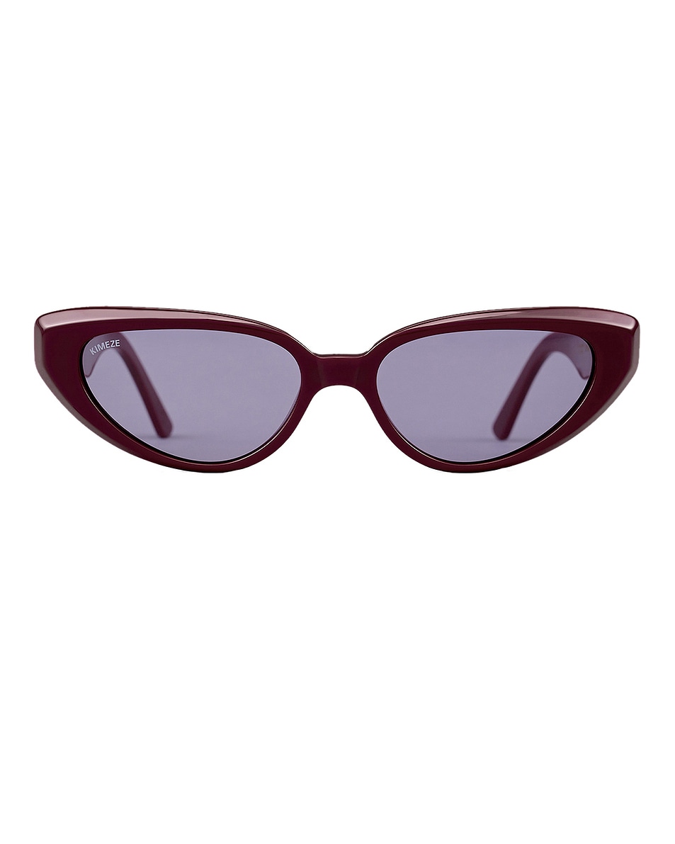 Image 1 of Kimeze Zawe 2 Sunglasses in Ruby Red