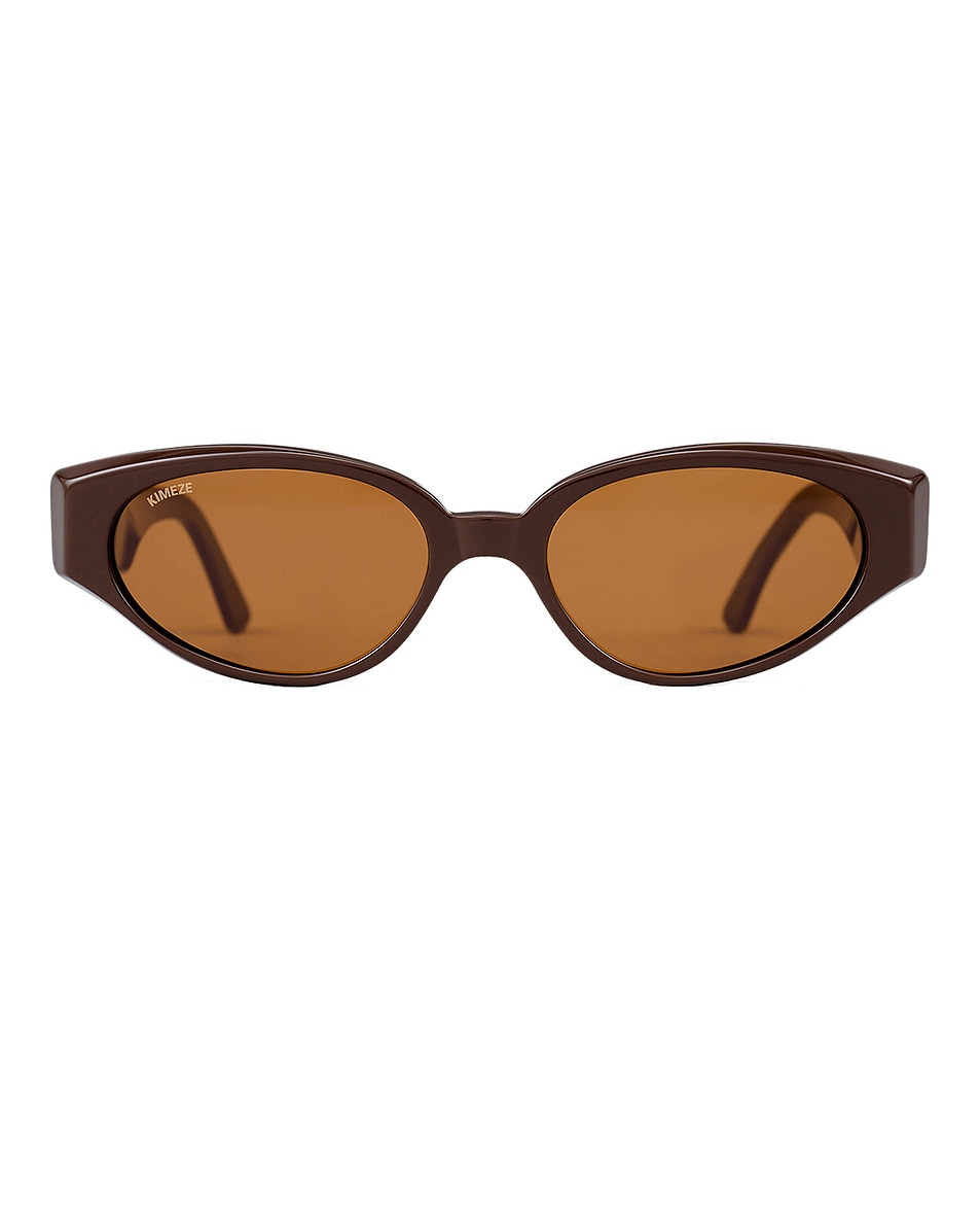 Image 1 of Kimeze Gabriel 2 Sunglasses in Chocolate