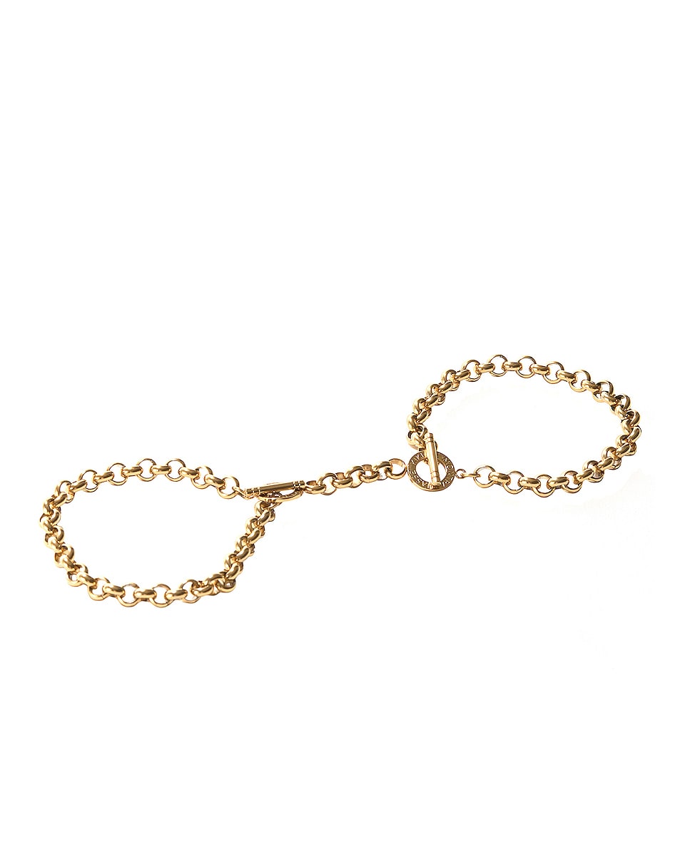 Image 1 of Kiki de Montparnasse Kiki Handcuff Wristlets in 14k Gold