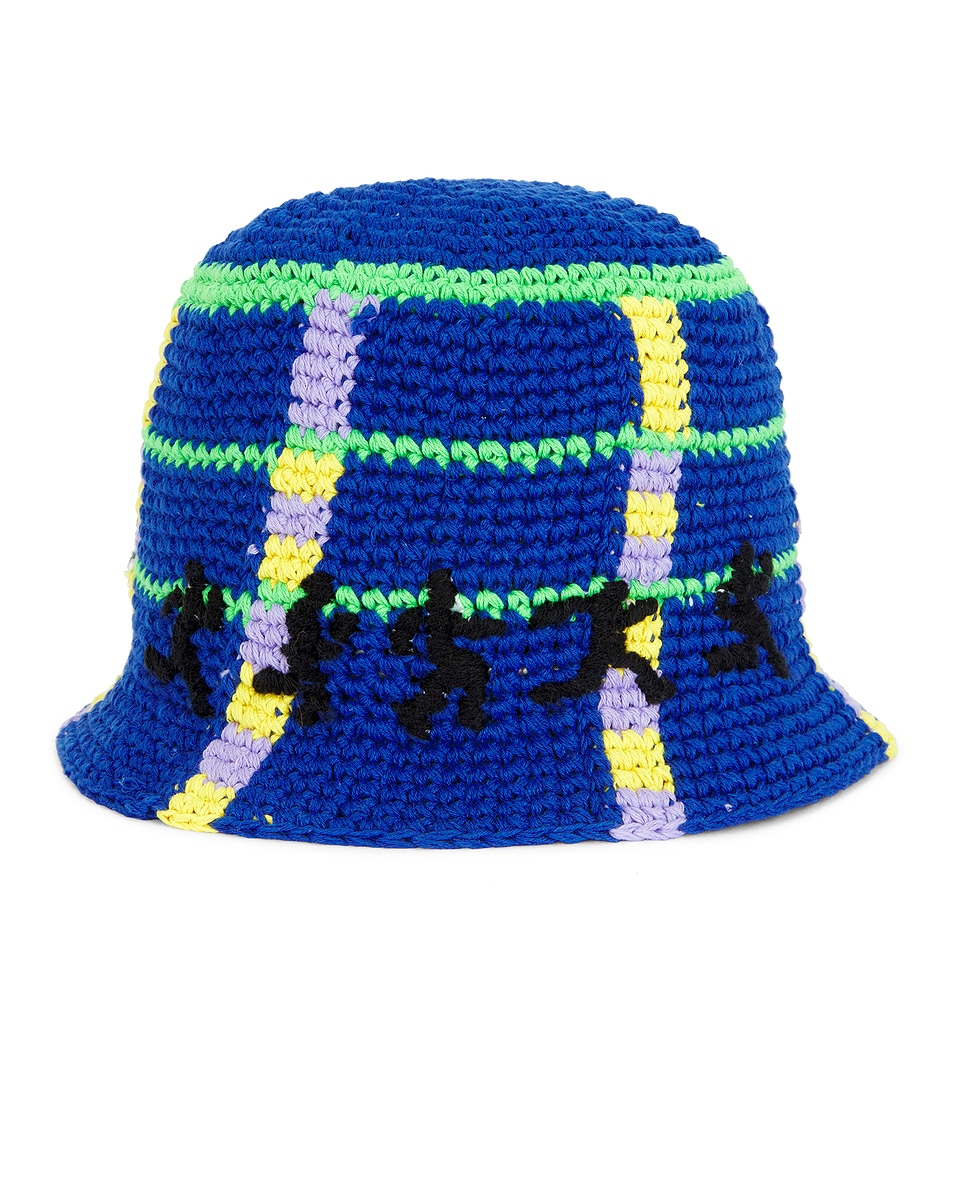 Image 1 of KidSuper Knit Beanie in Blue