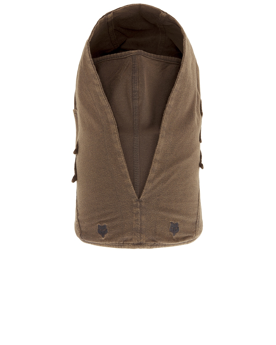 Image 1 of Kiko Kostadinov x Fox Racing Balaclava in Graphite