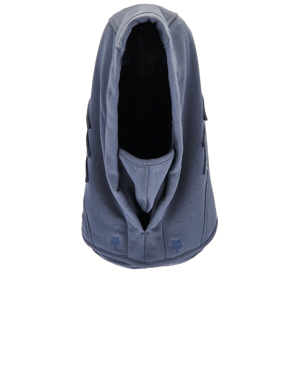 Image 1 of Kiko Kostadinov x Fox Racing Sherpa Lined Balaclava in Dark Stone