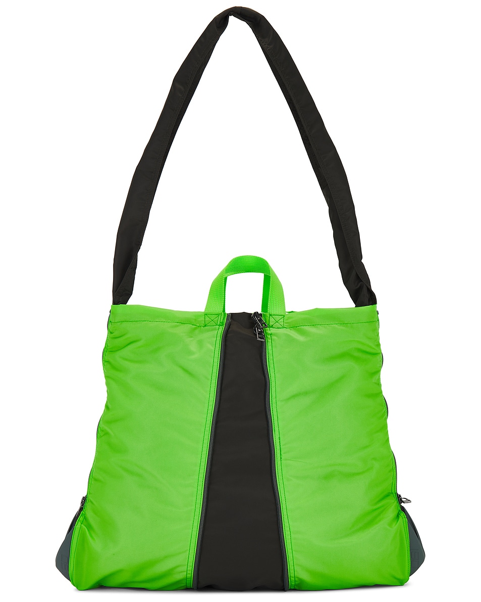 Image 1 of Kiko Kostadinov x Fox Racing Top Handle Bag in Irish Green