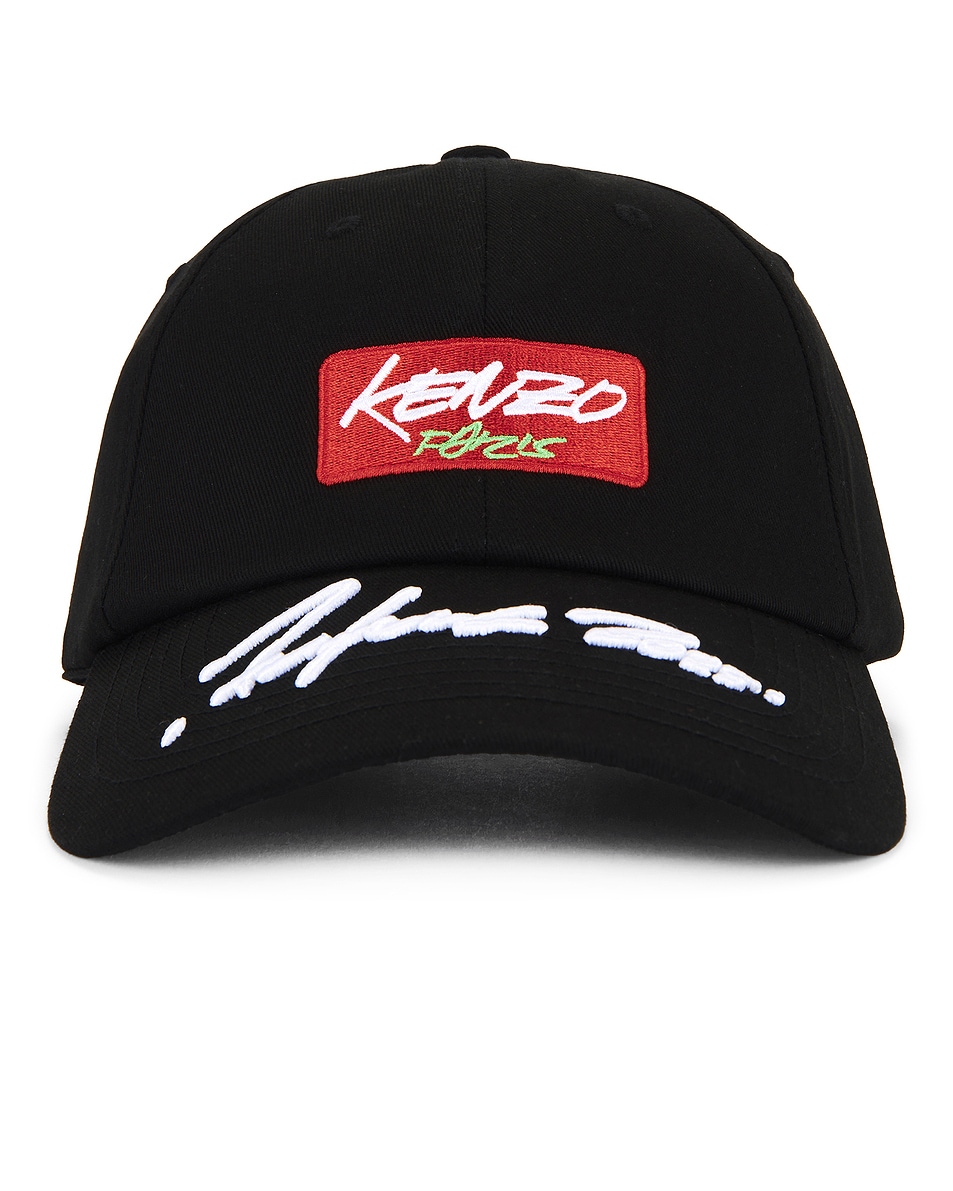 Image 1 of Kenzo x Futura Cap in Black
