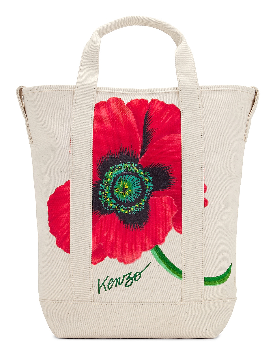 Image 1 of Kenzo Tote Bag in Ecru