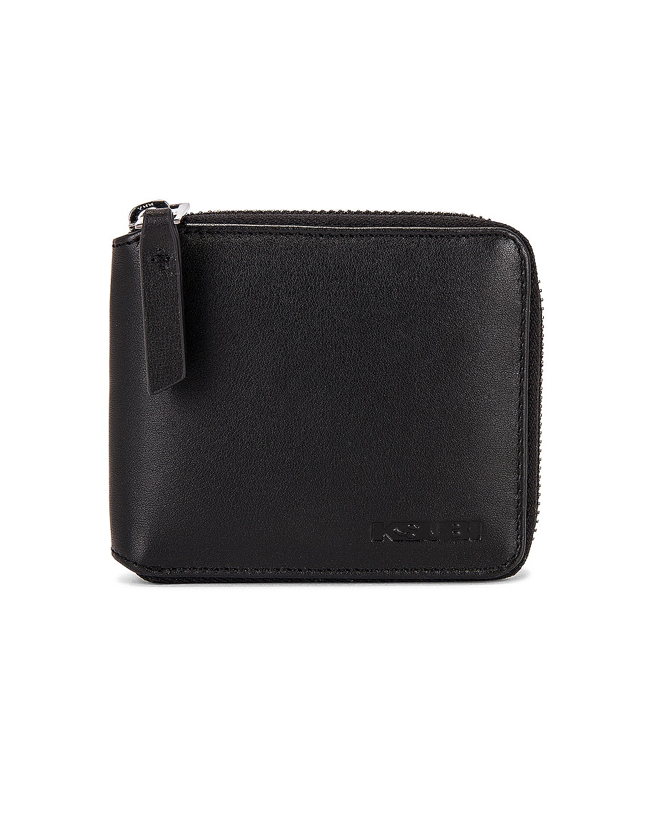 Image 1 of Ksubi Kash Zip Wallet in Black