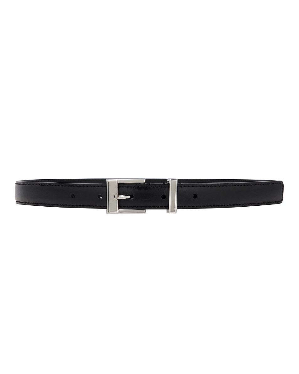 Image 1 of KHAITE Manhattan 20mm Belt in Black
