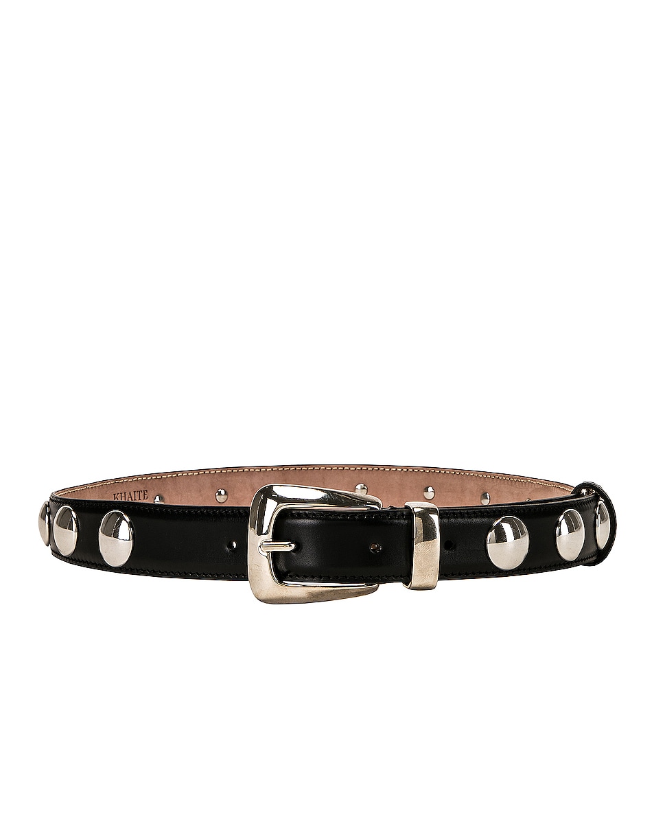 Image 1 of KHAITE Hugo Belt in Black