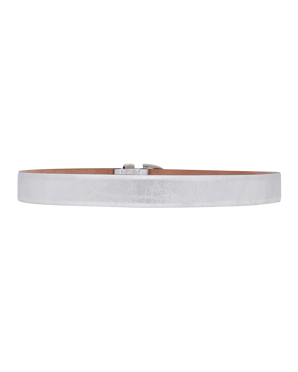 Bambi Antique Silver 25mm Belt - Thumbnail 2
