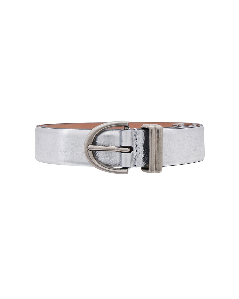 Bambi Antique Silver 25mm Belt - Thumbnail 3