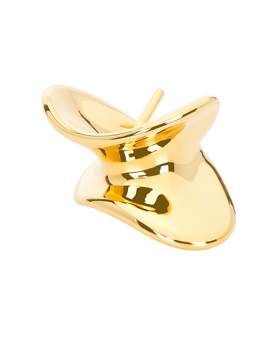 Image 1 of KHAITE Shadow Hair Cuff in Gold