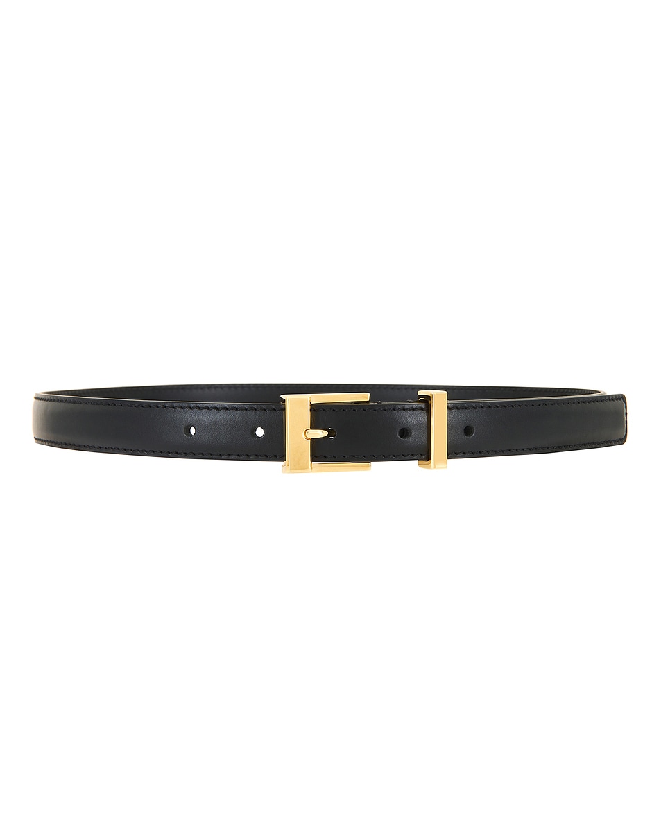 Image 1 of KHAITE Manhattan 20mm Belt in Black