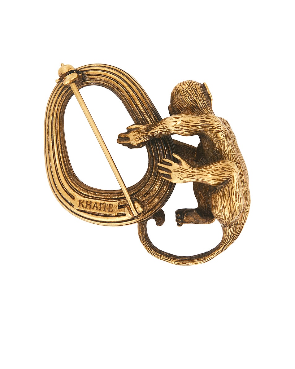 Monkey Brooch
