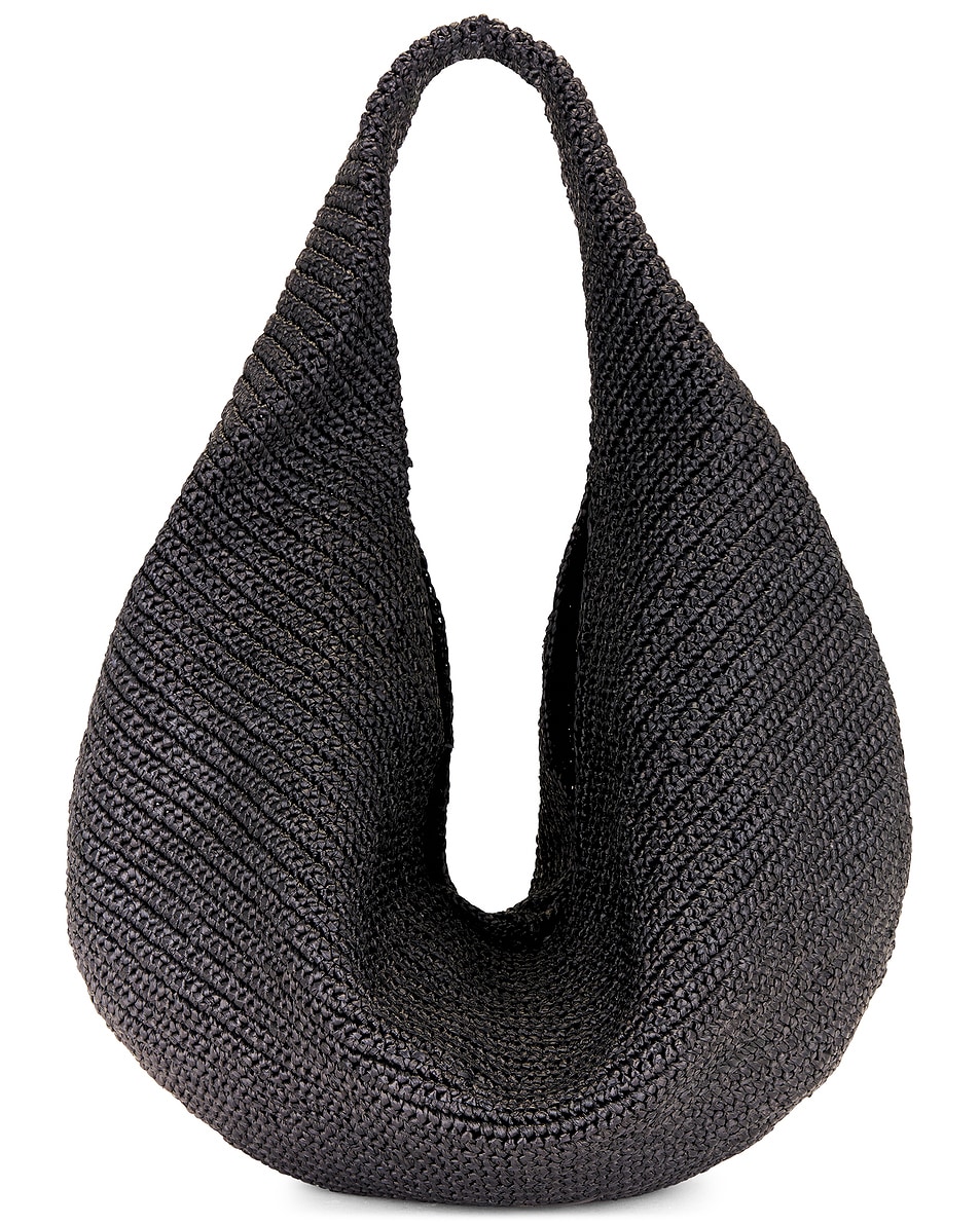 Image 1 of KHAITE Olivia Large Hobo Bag in Black