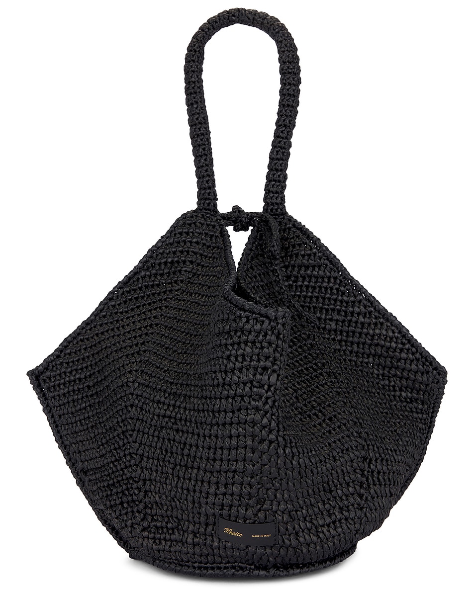Image 1 of KHAITE Lotus Medium Bag in Black