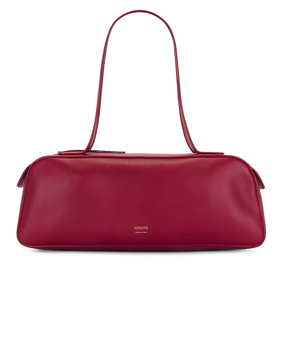 Image 1 of KHAITE Simonea Shoulder Bag in Oxblood