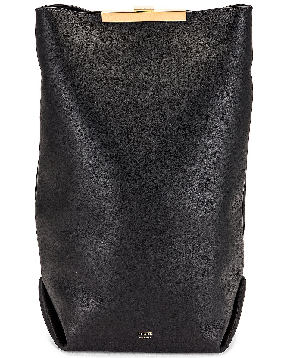 Image 1 of KHAITE Iris Backpack in Black