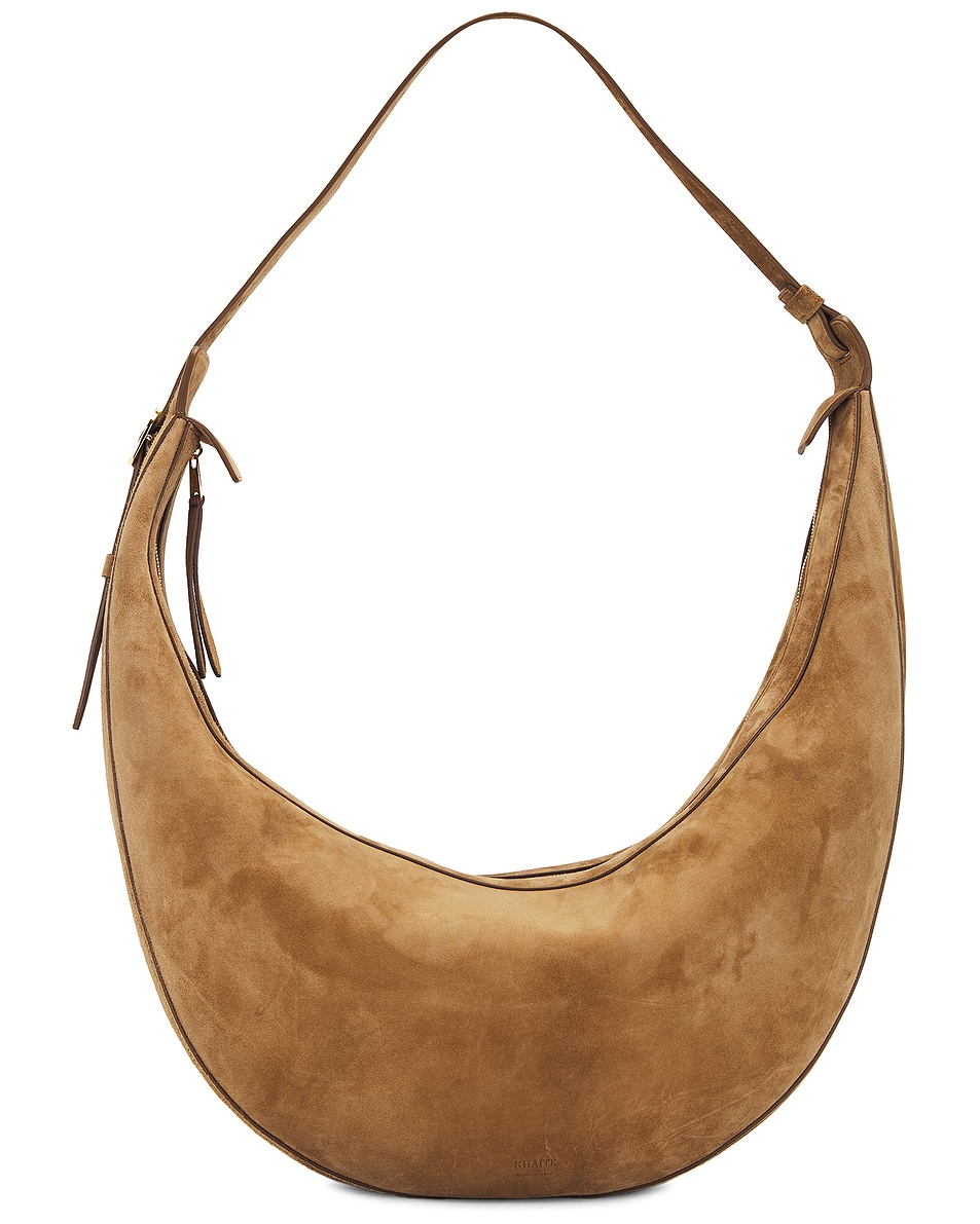 Image 1 of KHAITE Augustina Hobo Bag in Mud