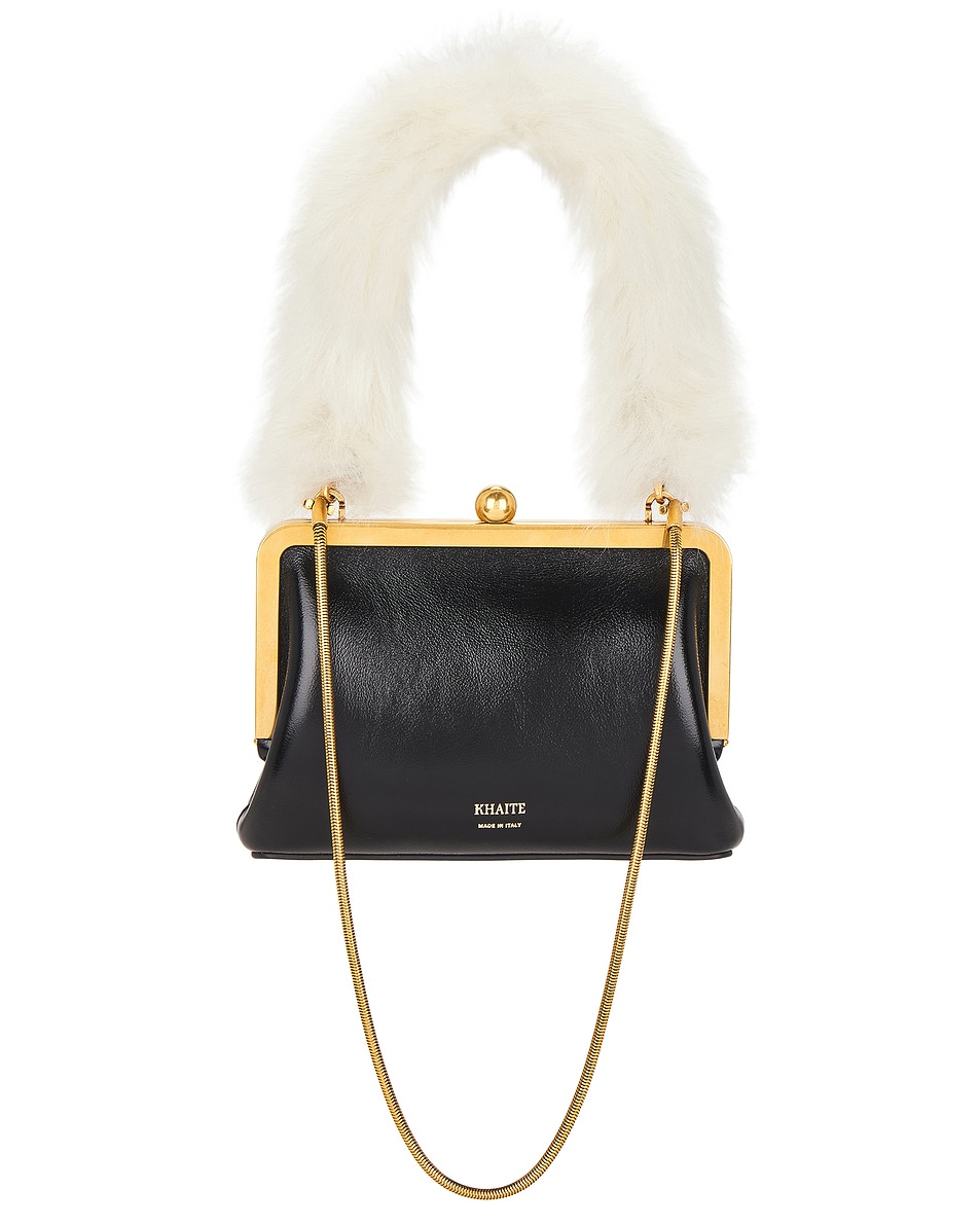 Image 1 of KHAITE Lilith Small Evening Bag in Black