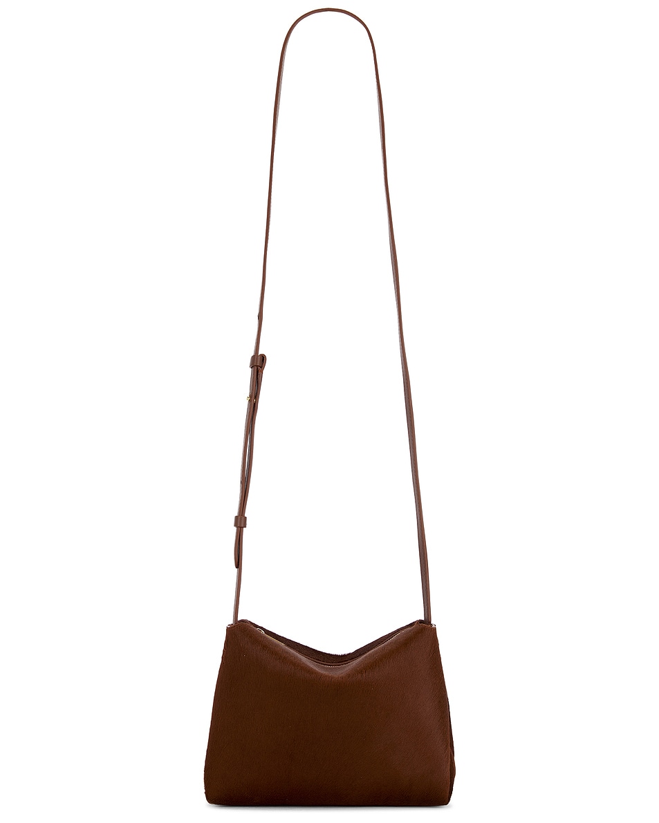 Image 1 of KHAITE Lina Medium Crossbody Bag in Rust