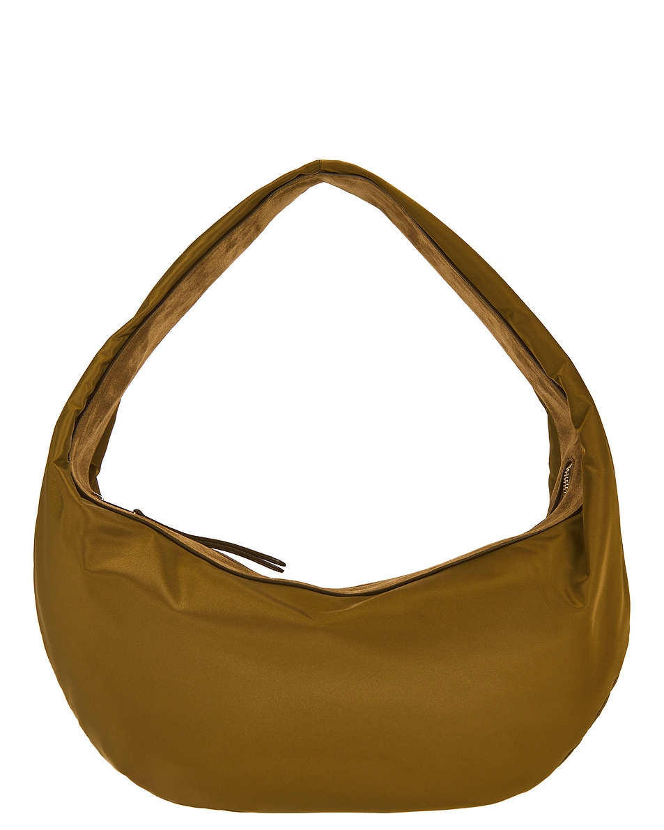 Image 1 of KHAITE Olivia Sport Medium Hobo Bag in Safari & Mud