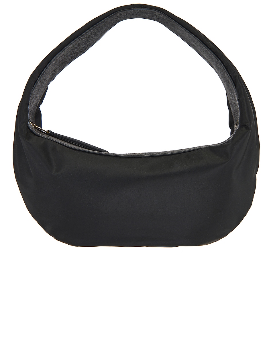 Image 1 of KHAITE Olivia Sport Medium Hobo Bag in Black