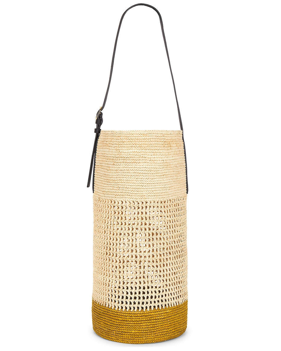 Image 1 of KHAITE Billie Bucket Bag in Mud & Natural