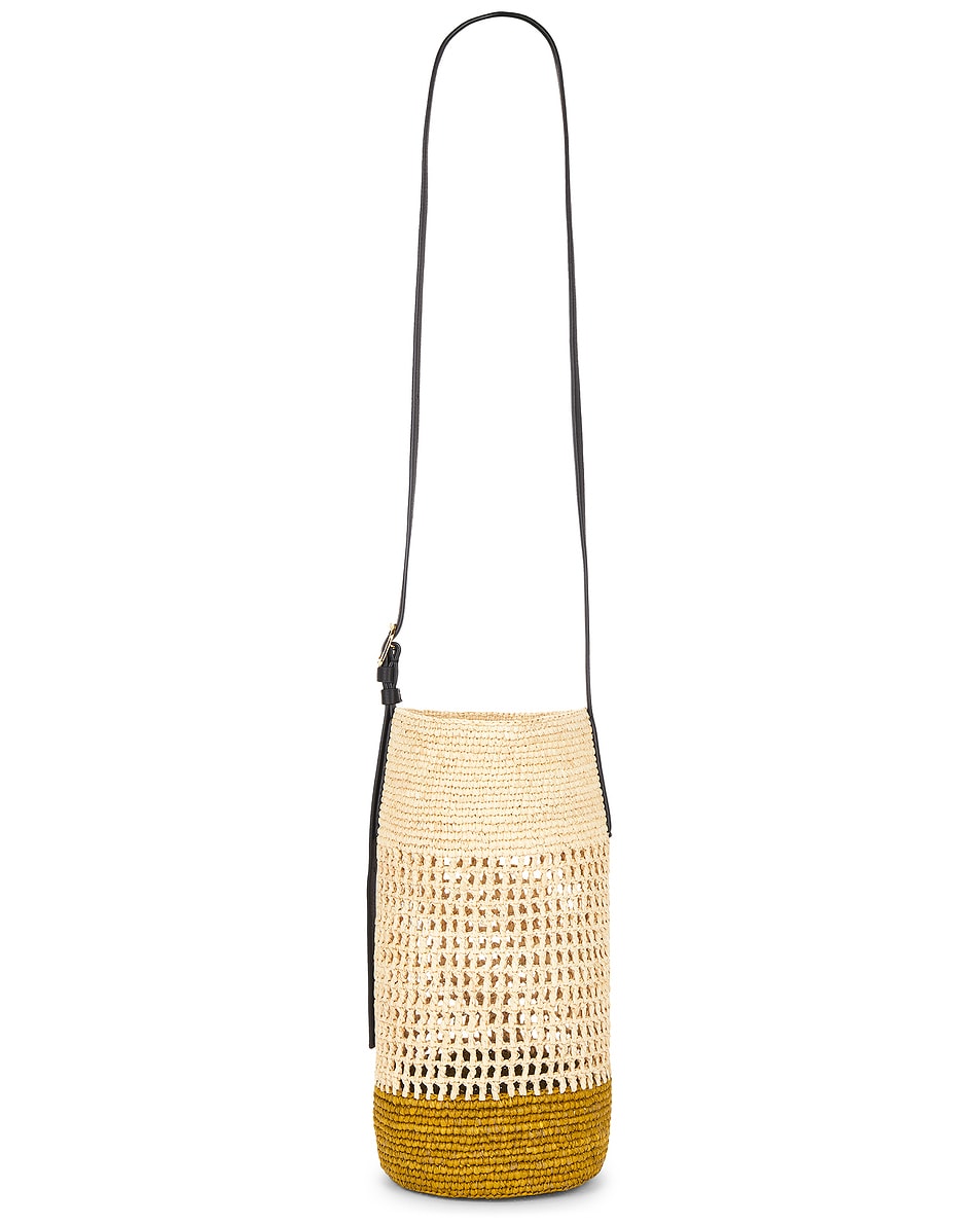 Image 1 of KHAITE Billie Small Bucket Bag in Mud & Natural