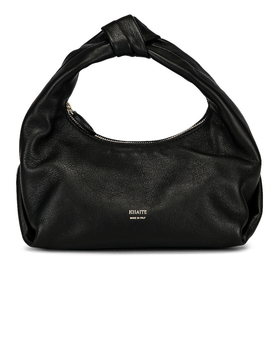 Image 1 of KHAITE Small Beatrice Hobo Bag in Black