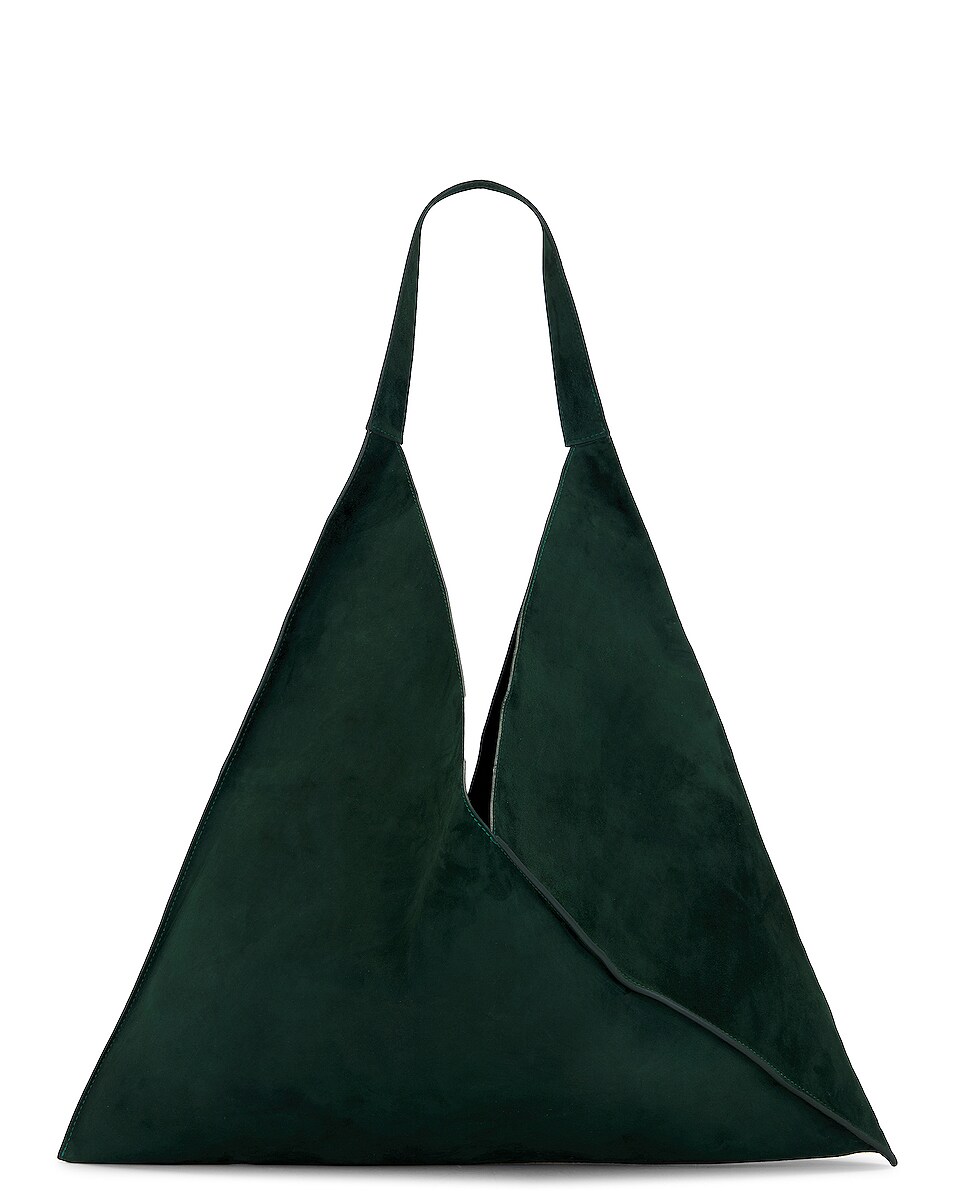 KHAITE Sara Tote Bag in Hunter Green | FWRD