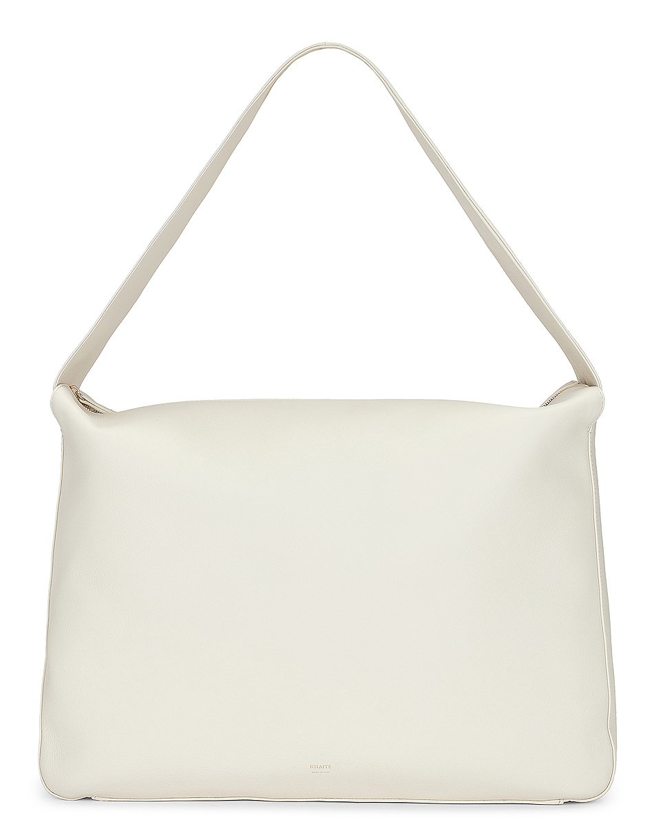 Image 1 of KHAITE Elena Large Shoulder Bag in Off White