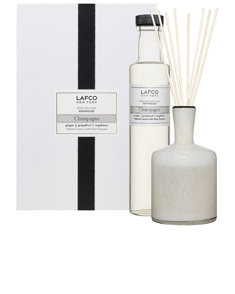 Image 1 of LAFCO New York Signature Reed Diffuser & Fill in Penthouse Champagne