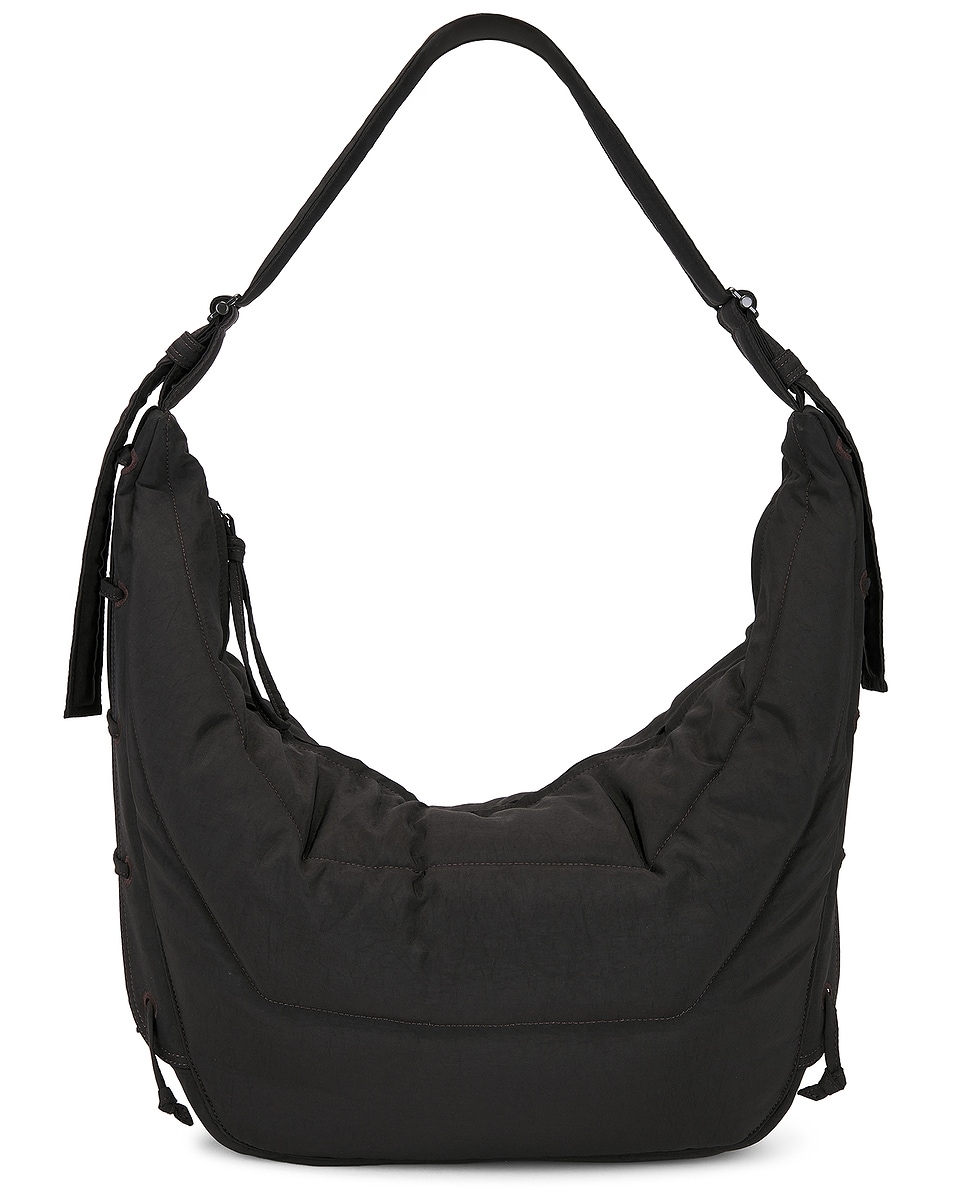 Image 1 of Lemaire Nylon Canvas Large Soft Game Bag in Dark Chocolate