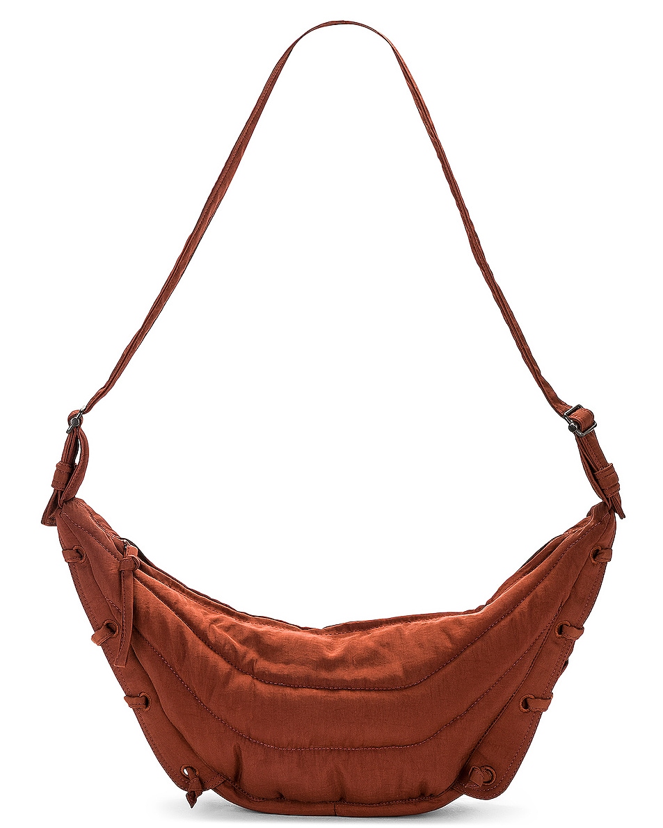 Image 1 of Lemaire Small Game Soft Bag in Cherry Mahogany