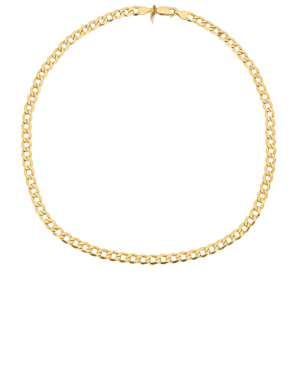Image 1 of Loren Stewart XXL Lightweight Havana Chain Necklace in Yellow Gold