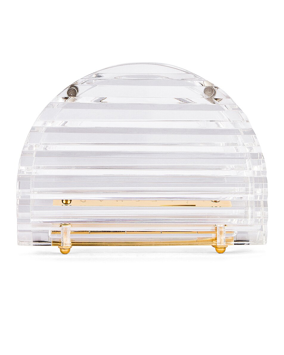 Image 3 of L'Afshar Demi in Clear & Gold