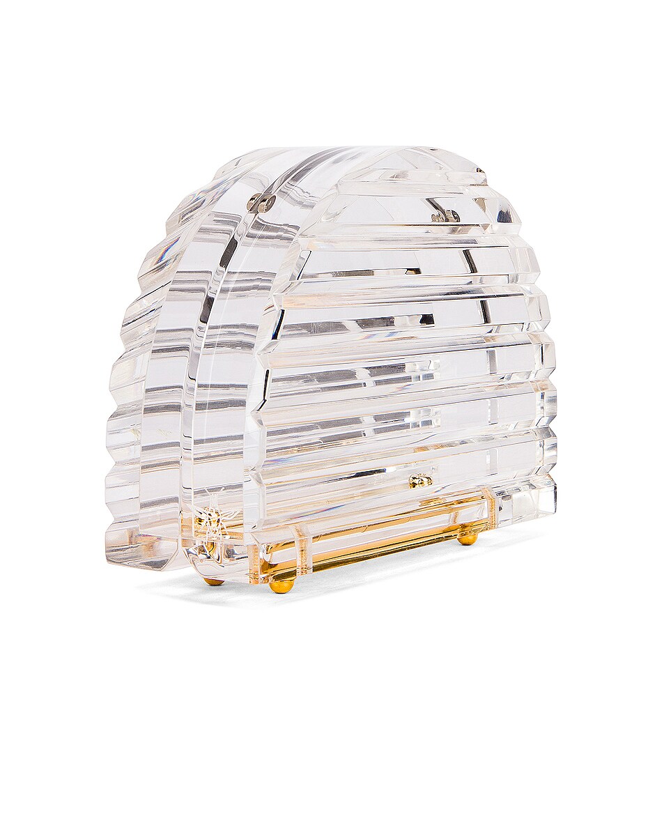 Image 4 of L'Afshar Demi in Clear & Gold