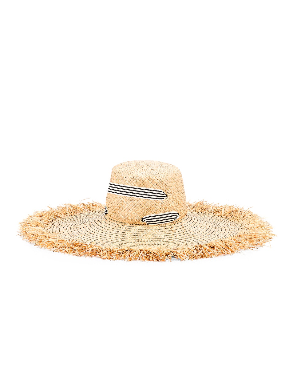 Image 1 of Lola Hats for FWRD Alpargatas Bis Hat in Black & White