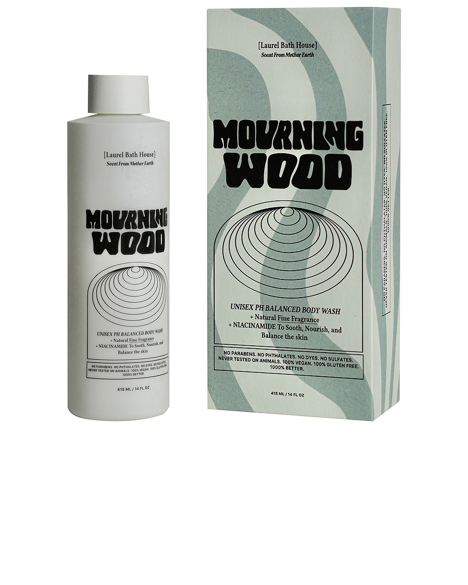 Image 1 of Laurel Bath House Mourning Wood XL Body Wash in 