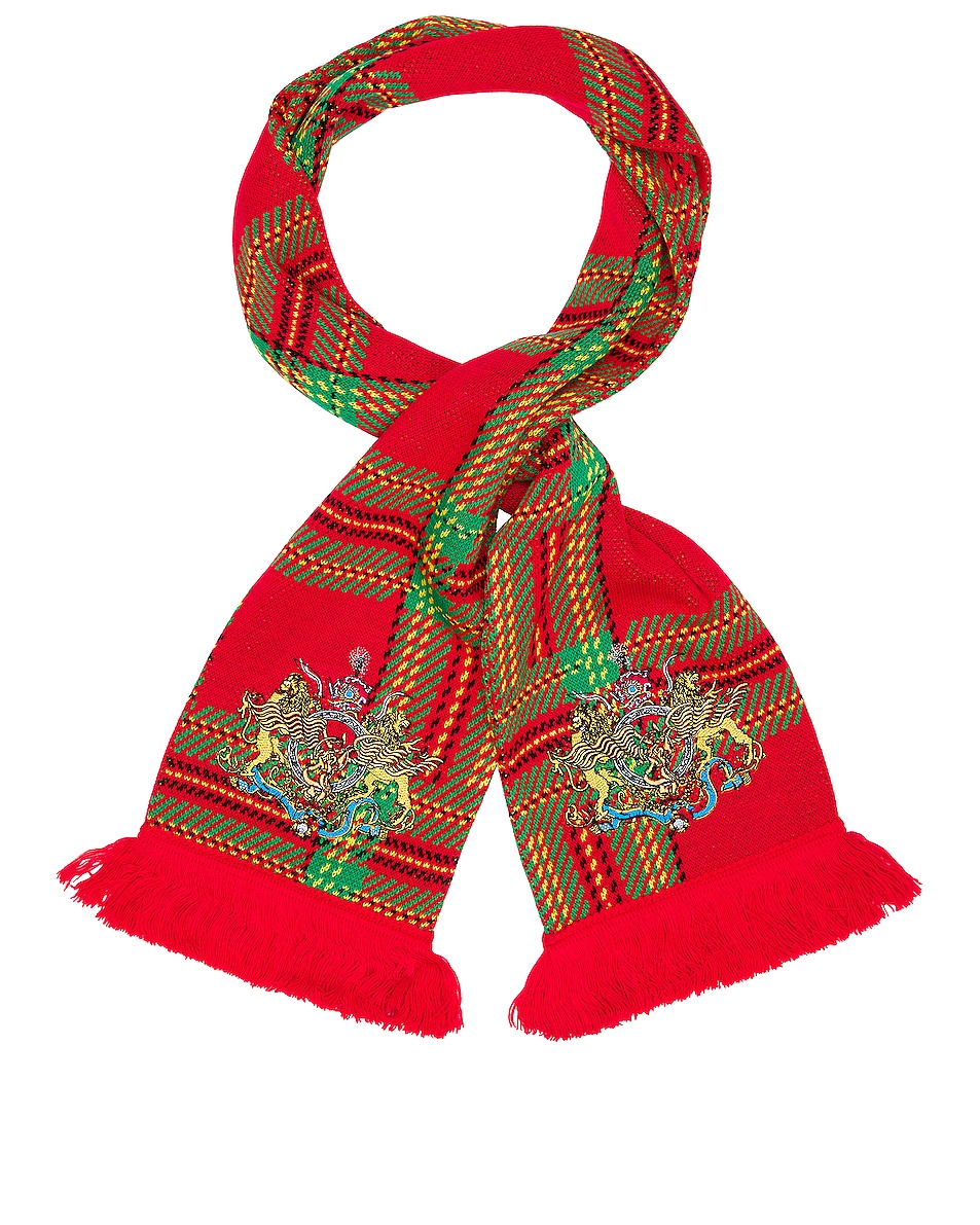 Image 1 of Liberal Youth Ministry Tartan Scarf in Red