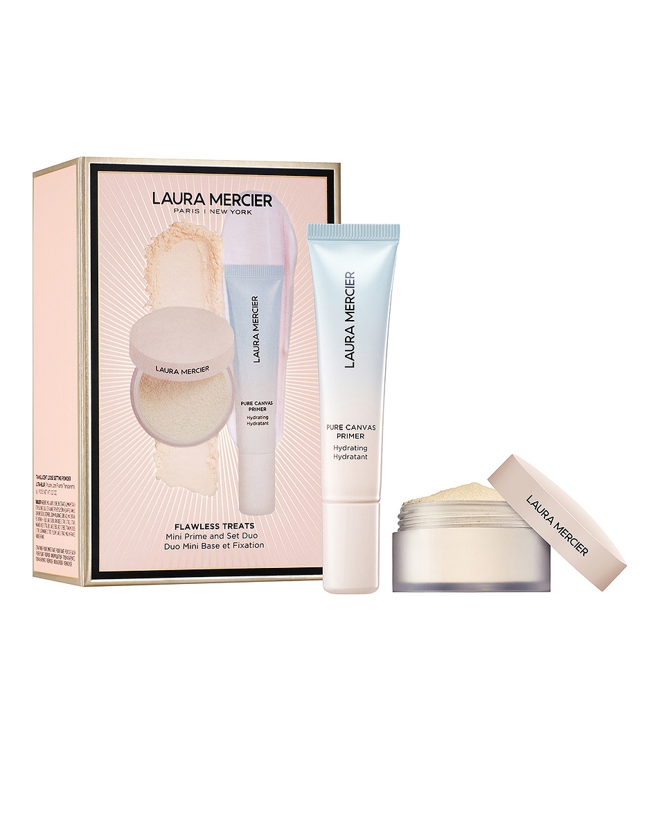 Image 1 of Laura Mercier Flawless Treats Mini Prime + Set Duo in 